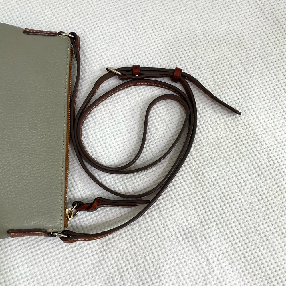 Dooney and Bourke Gray Ginger Pouchette - Picture 9 of 15